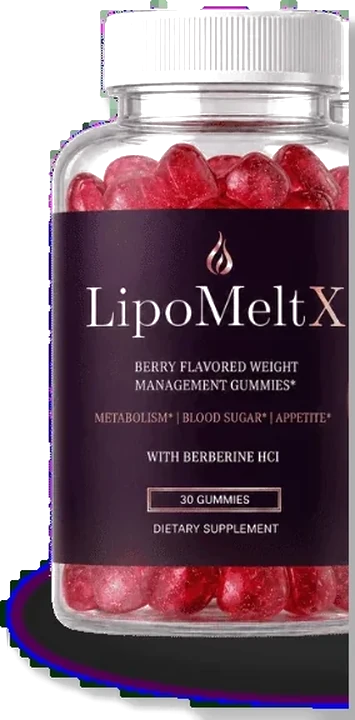 One LipoMeltX bottle, a 30-day supply at one gummy daily